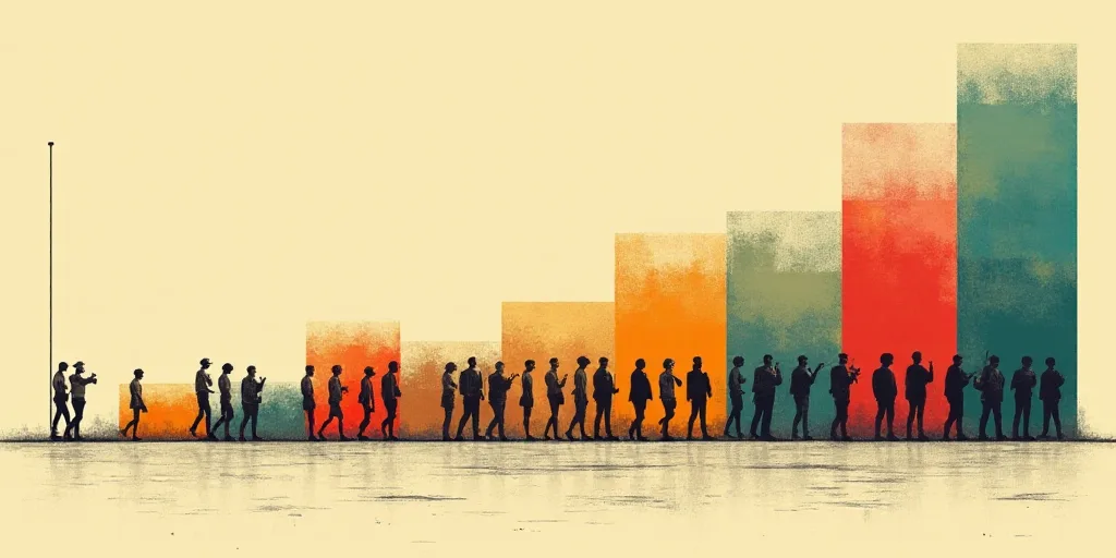 a bar graph with numbers of people in different countries and numbers of people in different countri