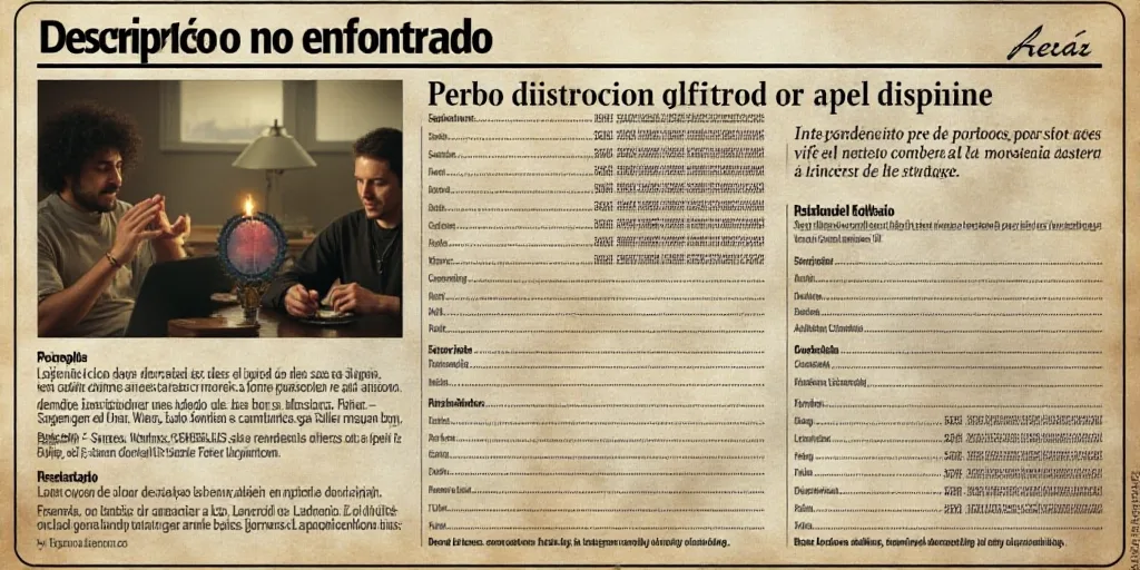 Descripción no encontrada