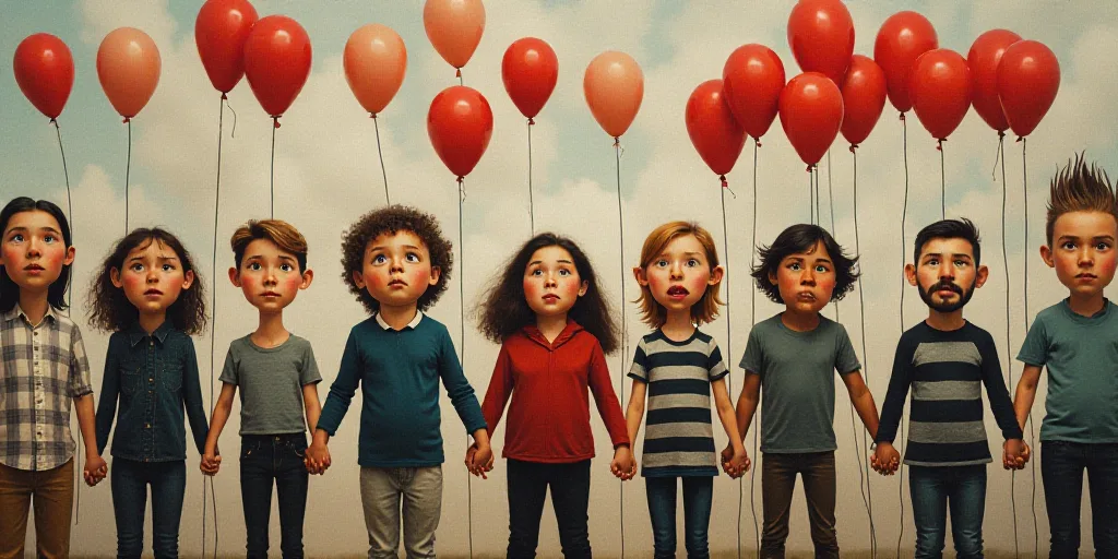 a collage of images with people holding hands and a number of faces with different expressions on th