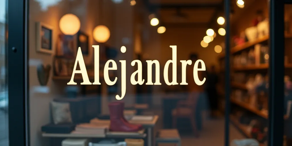 a logo for a company that sells accessories and accessories for sale in the store's storefront windo