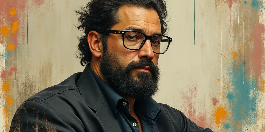 a man with glasses and a beard is featured in a book called opinion by jose a costanada, Edward Otho