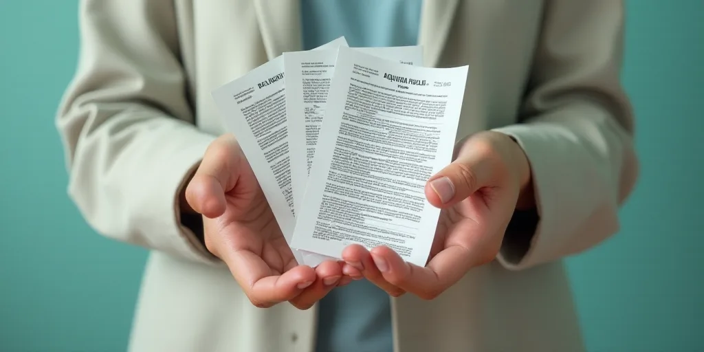a person holding a lot of voting papers in their hand and a lot of voting papers in their other hand