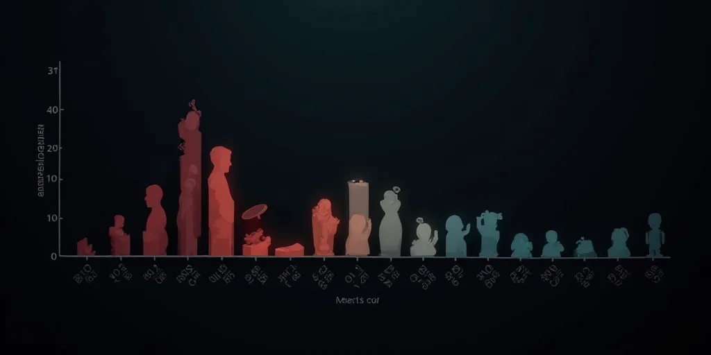 a bar graph showing the percentage of people in different countries, with the number of people in th