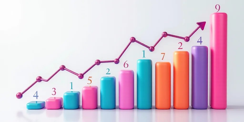 a bar graph with a bar chart and numbers on it, and a bar chart with numbers on it, Ceferí Olivé,