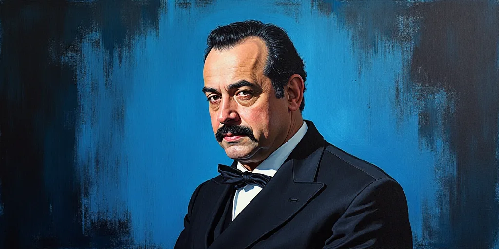 a blue and black book cover with a picture of jose fonseca on it and a black and blue background, Fe