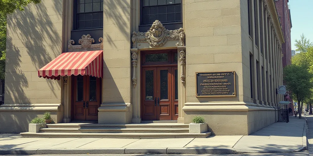 a plaque on the side of a building that says department of the federal reserve, 1876 - 1989 on it, D