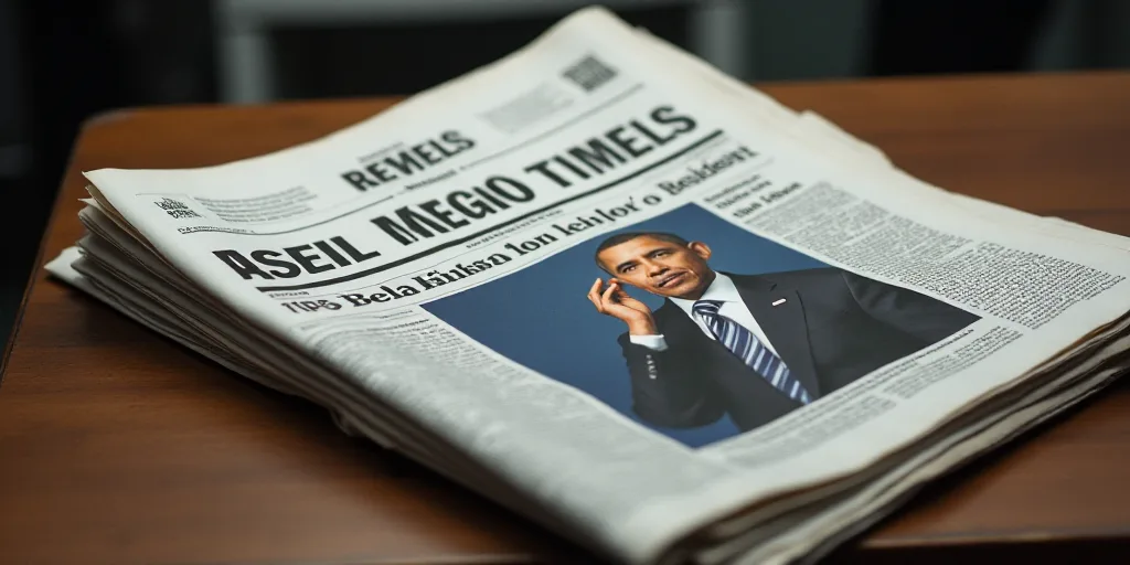 a stack of newspapers with a picture of president obama on the front of the front page of the newspa