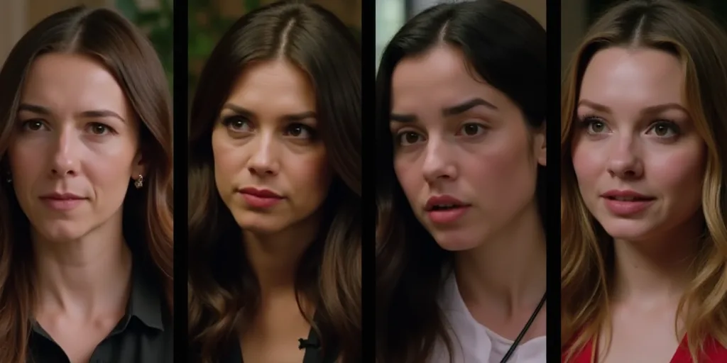 four people are shown in four different pictures, one is a judge, the other is a judge and the third