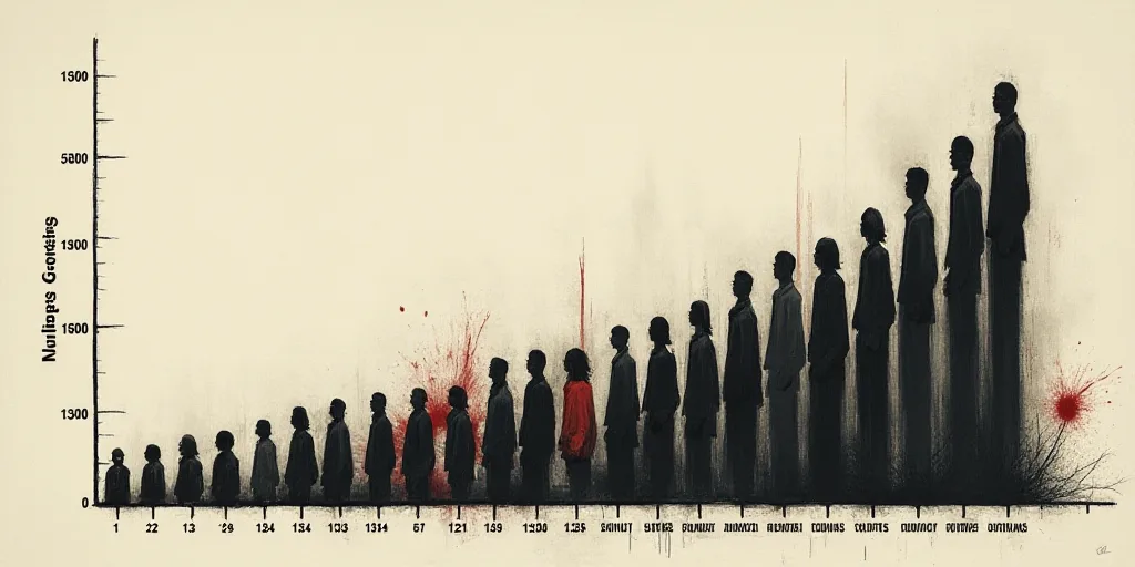 a bar chart with numbers of people in different countries and numbers of people in different countri