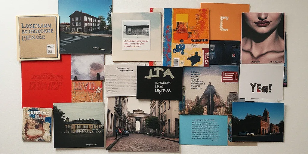 a collage of images with the words laseman en indicateres on them and a picture of a building, Diego