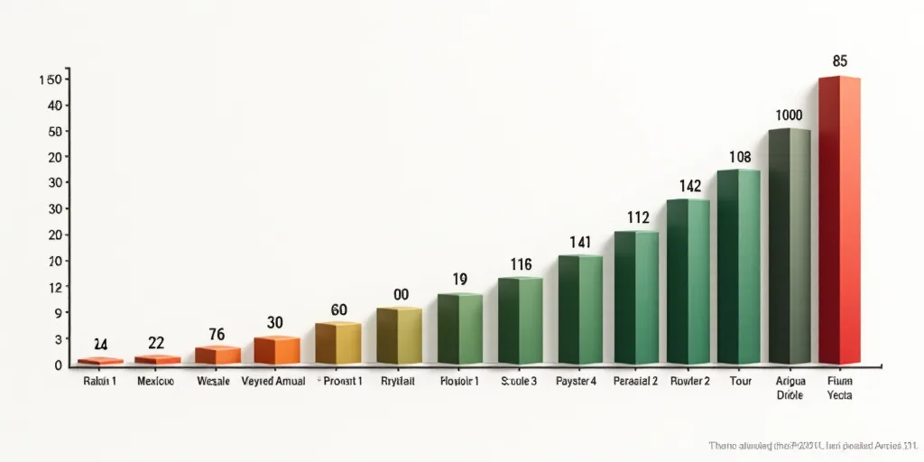 a bar graph showing the number of people in mexico and the number of people in the world in the us,