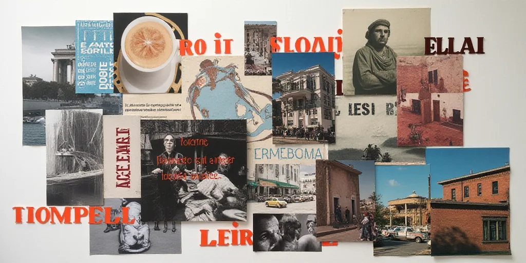 a collage of images with the words laseman en indicateres on them and a picture of a building, Diego