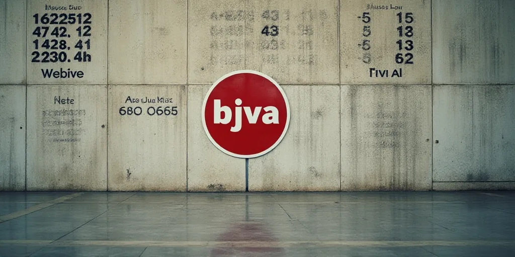 a wall with a bunch of numbers and a circle with a logo on it that says bjva, Aquirax Uno, ilm, a st