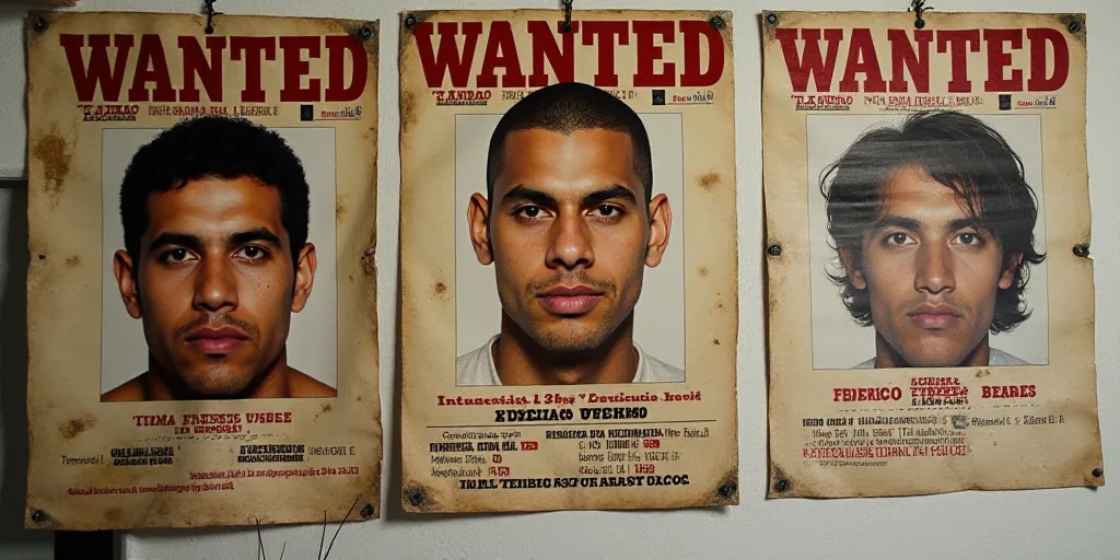 a wanted poster for a man who was murdered in a car accident in mexico on july 5, 2013, Federico Uri