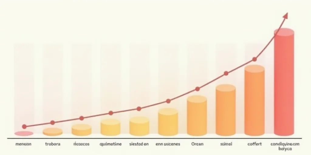 a bar chart with a bar chart in the middle of it and a bar chart below it that reads mexicos quimeta