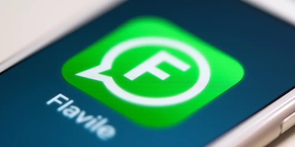 a close up of a phone with a green and white logo on it and a white and blue phone, Allaert van Ever