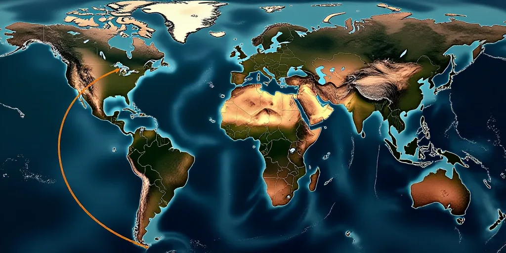 a map of the earth showing the current current lines for the hurricane system and the current path f