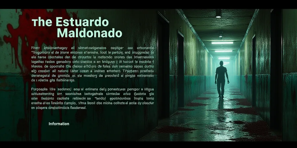 a poster with a description of the project and information about the project in spanish and english,