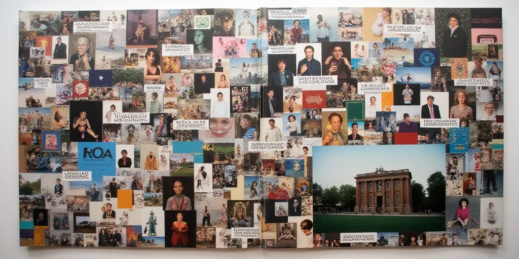 a collage of images with the words laseman en indicateres on them and a picture of a building, Diego