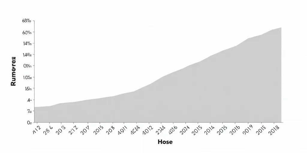 a graph showing the number of people in the country who are in the process of buying a house in the