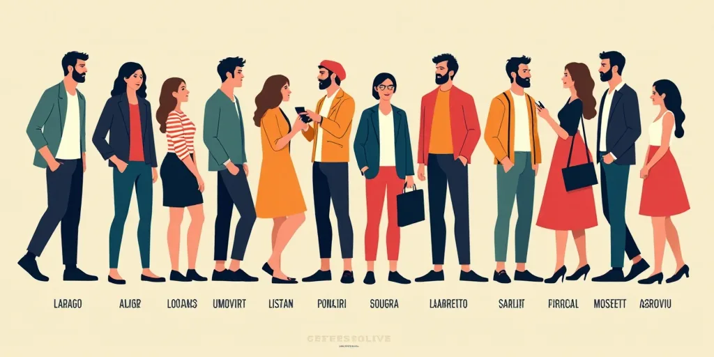 a graphic of a number of people in different countries, with the words in spanish and english on the