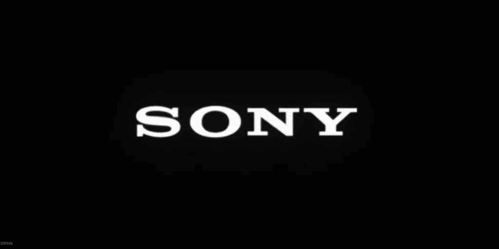 the sony logo is shown on a black background in this picture taken in this picture taken in the unit